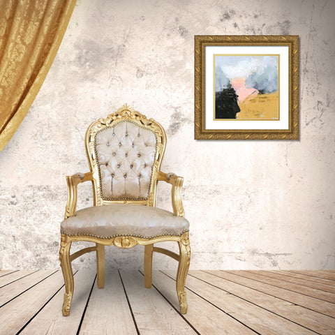 Niebla IV Gold Ornate Wood Framed Art Print with Double Matting by Borges, Victoria