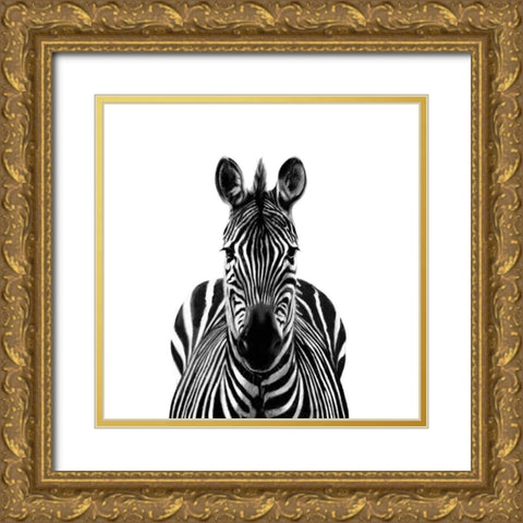 Back Up Plan III Gold Ornate Wood Framed Art Print with Double Matting by Borges, Victoria