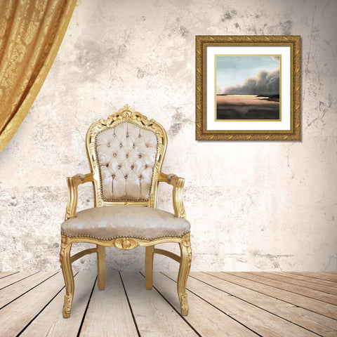 Sunset Storm II Gold Ornate Wood Framed Art Print with Double Matting by Popp, Grace