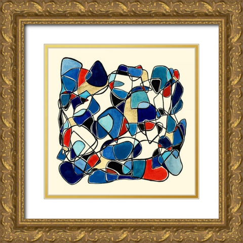 Scopic I Gold Ornate Wood Framed Art Print with Double Matting by Guthrie, Jenna