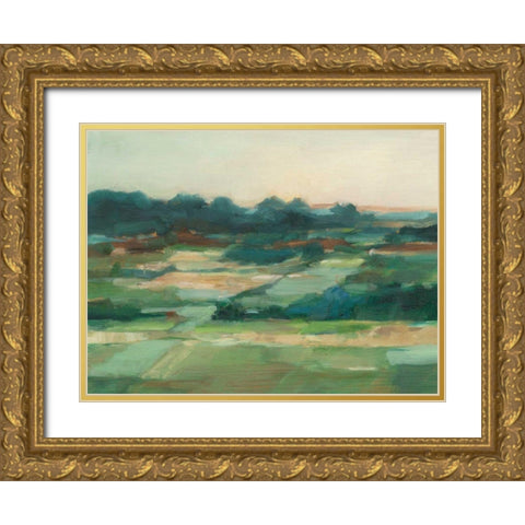 Vast Fields I Gold Ornate Wood Framed Art Print with Double Matting by Harper, Ethan