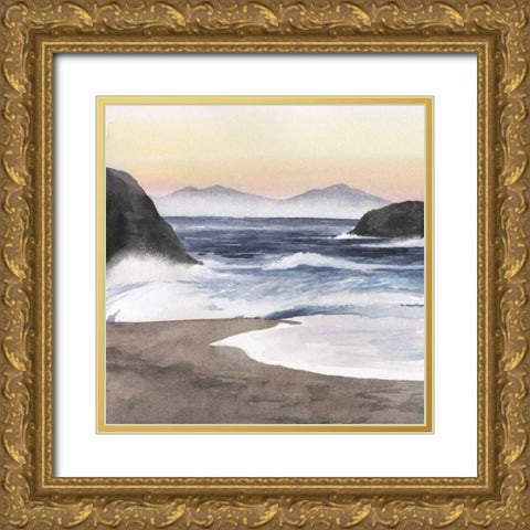 Breaking Point I Gold Ornate Wood Framed Art Print with Double Matting by Popp, Grace