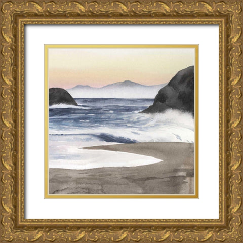 Breaking Point II Gold Ornate Wood Framed Art Print with Double Matting by Popp, Grace