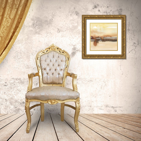 Ocaso I Gold Ornate Wood Framed Art Print with Double Matting by Popp, Grace