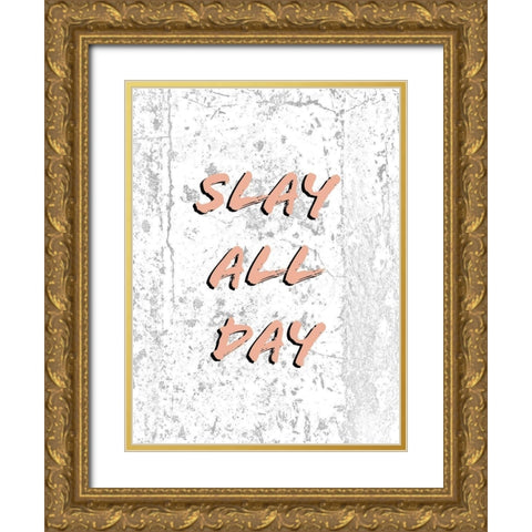 Hustlers II Gold Ornate Wood Framed Art Print with Double Matting by Fagalde, Jarman