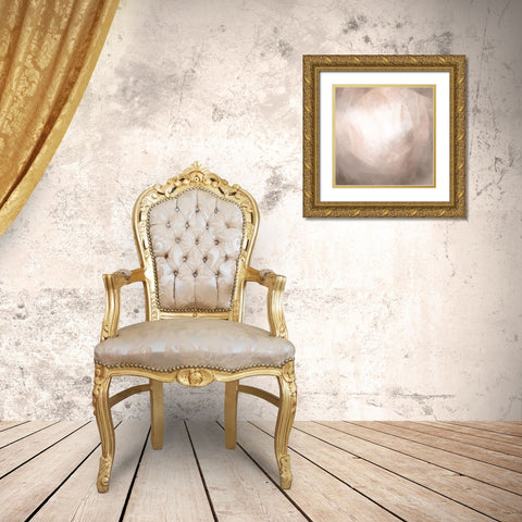 Blush Prism I Gold Ornate Wood Framed Art Print with Double Matting by Caroline, Emma