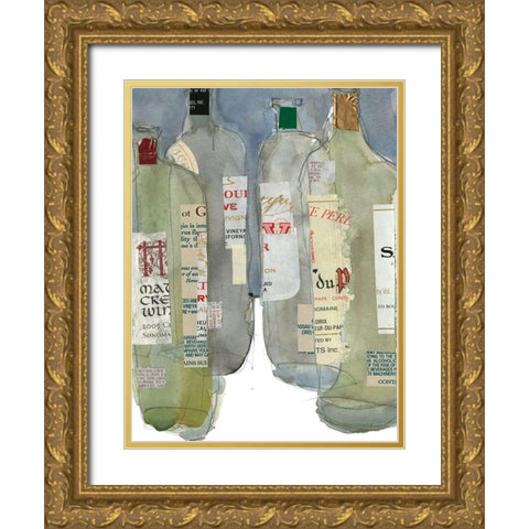 Vintage Appeal II Gold Ornate Wood Framed Art Print with Double Matting by Dixon, Samuel