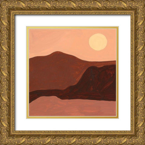 Late Summer III Gold Ornate Wood Framed Art Print with Double Matting by Wang, Melissa
