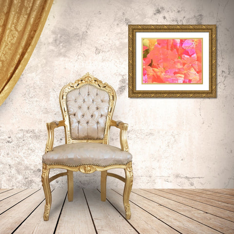 Joyful Summer II Gold Ornate Wood Framed Art Print with Double Matting by Bane, Eva