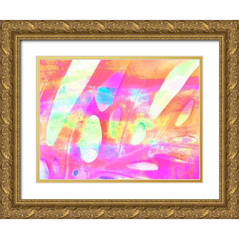 Summer Cheerfulness II Gold Ornate Wood Framed Art Print with Double Matting by Bane, Eva