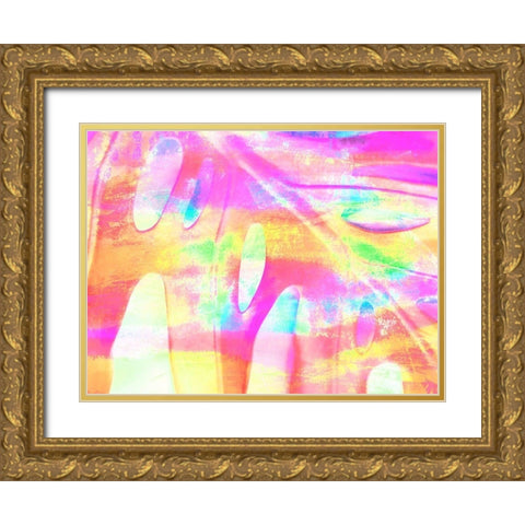Summer Cheerfulness III Gold Ornate Wood Framed Art Print with Double Matting by Bane, Eva