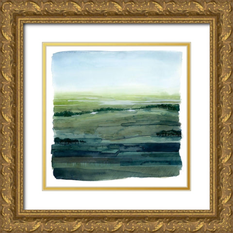 Plain Memory I Gold Ornate Wood Framed Art Print with Double Matting by Popp, Grace