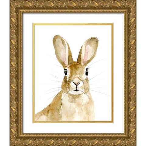 Bunn I Gold Ornate Wood Framed Art Print with Double Matting by Barnes, Victoria