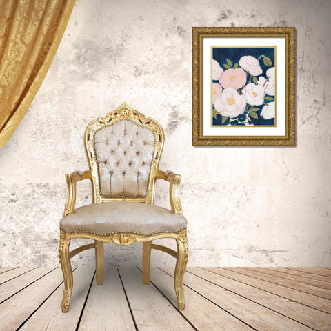 Florescence II Gold Ornate Wood Framed Art Print with Double Matting by Popp, Grace