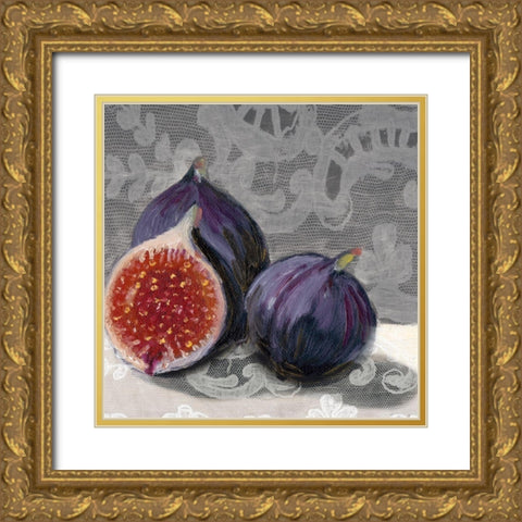 Lauras Harvest V Gold Ornate Wood Framed Art Print with Double Matting by Ludwig, Alicia