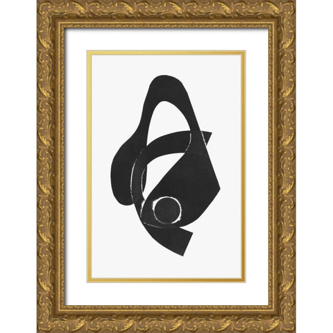 Gizmo II Gold Ornate Wood Framed Art Print with Double Matting by Delamater, Rod