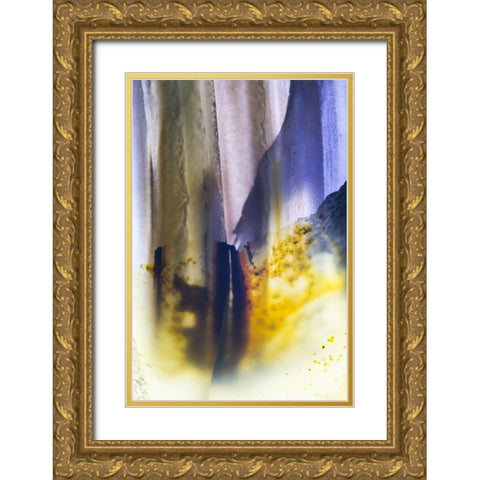 Subscape III Gold Ornate Wood Framed Art Print with Double Matting by Hartson-Weddle, Ryan