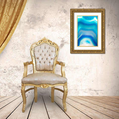 Subscape V Gold Ornate Wood Framed Art Print with Double Matting by Hartson-Weddle, Ryan
