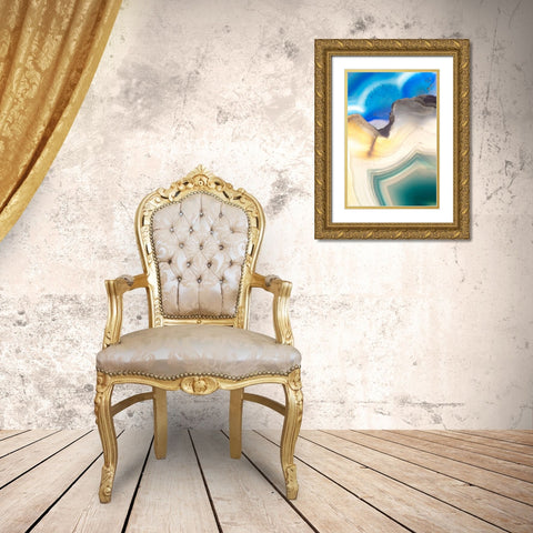 Subscape VII Gold Ornate Wood Framed Art Print with Double Matting by Hartson-Weddle, Ryan