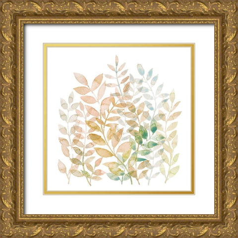 Entwined II Gold Ornate Wood Framed Art Print with Double Matting by Popp, Grace