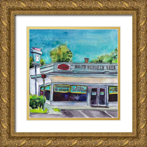 Urban Study I Gold Ornate Wood Framed Art Print with Double Matting by McCreery, Paul