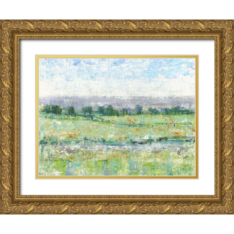 Mountain Impressions II Gold Ornate Wood Framed Art Print with Double Matting by OToole, Tim