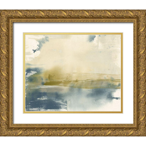 Olive on the Horizon I Gold Ornate Wood Framed Art Print with Double Matting by Goldberger, Jennifer