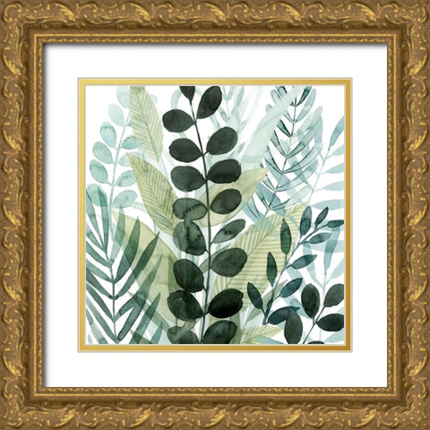 Forest Forage III Gold Ornate Wood Framed Art Print with Double Matting by Popp, Grace