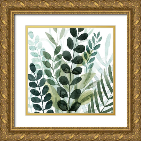 Forest Forage IV Gold Ornate Wood Framed Art Print with Double Matting by Popp, Grace