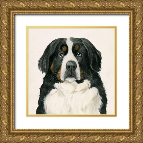 Best Bud I Gold Ornate Wood Framed Art Print with Double Matting by Popp, Grace