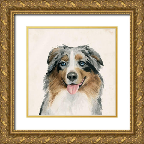 Best Bud III Gold Ornate Wood Framed Art Print with Double Matting by Popp, Grace