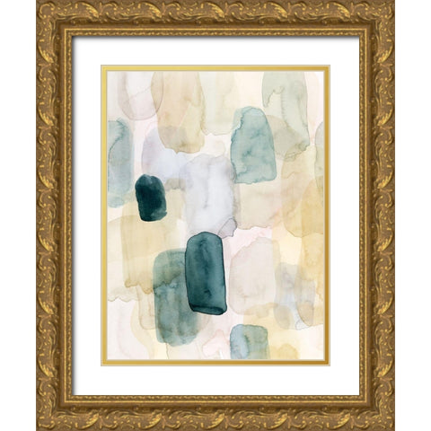 River Spector I Gold Ornate Wood Framed Art Print with Double Matting by Popp, Grace