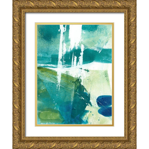 Emerald Mine I Gold Ornate Wood Framed Art Print with Double Matting by Harper, Ethan