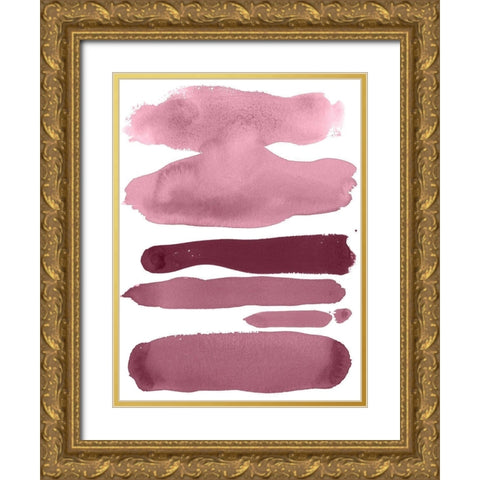 Custom Tuscan Sunset I Gold Ornate Wood Framed Art Print with Double Matting by Delamater, Rob