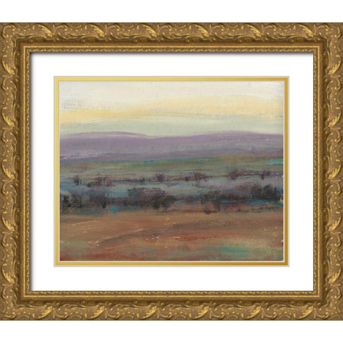 Fast Fading Light I Gold Ornate Wood Framed Art Print with Double Matting by OToole, Tim
