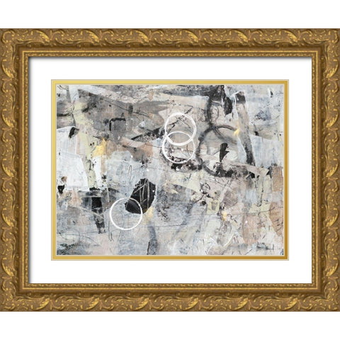 Fraction of Time II Gold Ornate Wood Framed Art Print with Double Matting by OToole, Tim