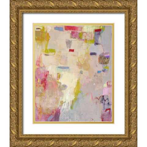 Moli Gold Ornate Wood Framed Art Print with Double Matting by Jachimiec, Sue