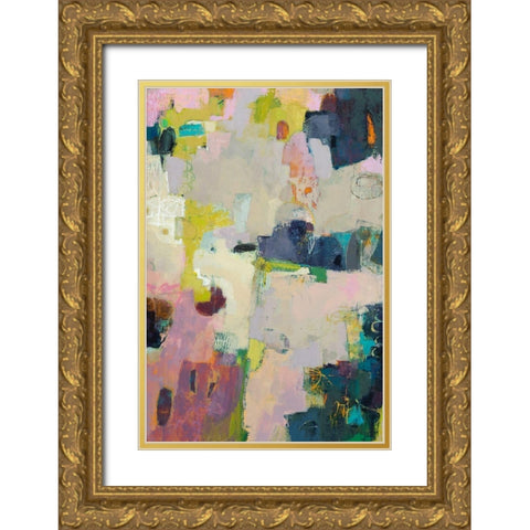 Sona Gold Ornate Wood Framed Art Print with Double Matting by Jachimiec, Sue