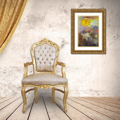 Laud Gold Ornate Wood Framed Art Print with Double Matting by Jachimiec, Sue