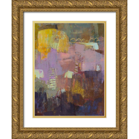 Rith Gold Ornate Wood Framed Art Print with Double Matting by Jachimiec, Sue