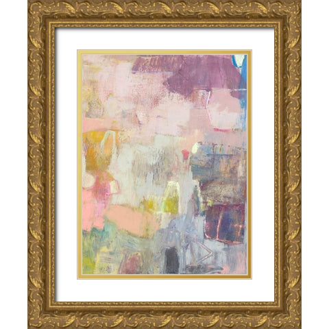 Lann I Gold Ornate Wood Framed Art Print with Double Matting by Jachimiec, Sue