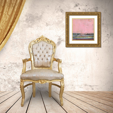 Surreal Horizons II Gold Ornate Wood Framed Art Print with Double Matting by Fuchs, Jodi