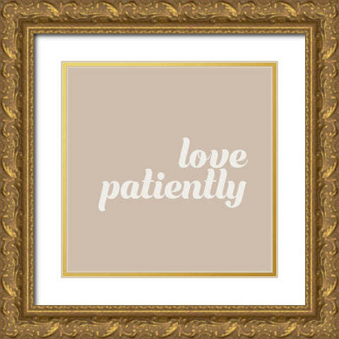 Please II Gold Ornate Wood Framed Art Print with Double Matting by Hambly, Anna