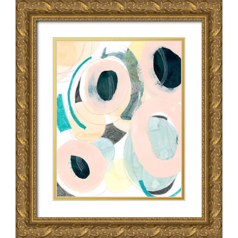 Planetarium II Gold Ornate Wood Framed Art Print with Double Matting by Popp, Grace