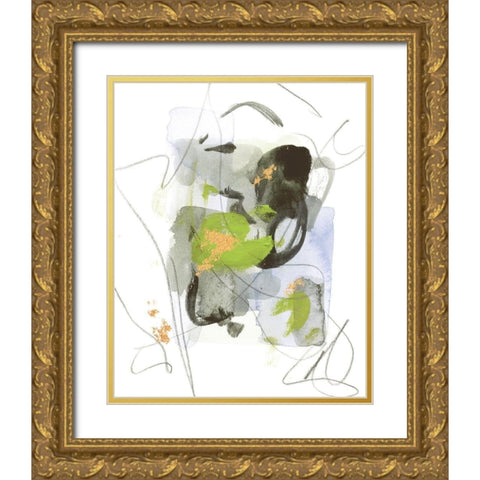 Bitter Sweet III Gold Ornate Wood Framed Art Print with Double Matting by Wang, Melissa
