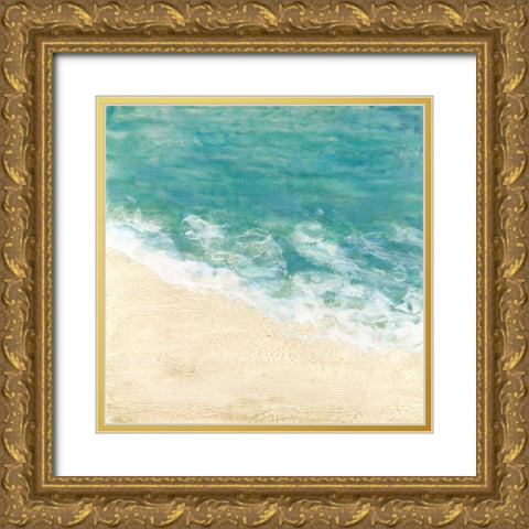 Journey from  the Deep I Gold Ornate Wood Framed Art Print with Double Matting by Shanti, Shima