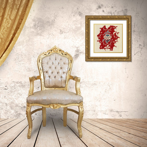 Provence III Gold Ornate Wood Framed Art Print with Double Matting by Baxter Mill Archive