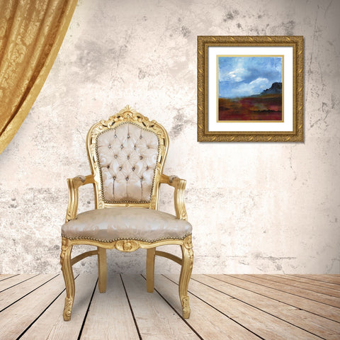 Token Gold Ornate Wood Framed Art Print with Double Matting by Suderman, Karen