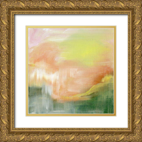 Hanging on Tangerine Gold Ornate Wood Framed Art Print with Double Matting by Suderman, Karen
