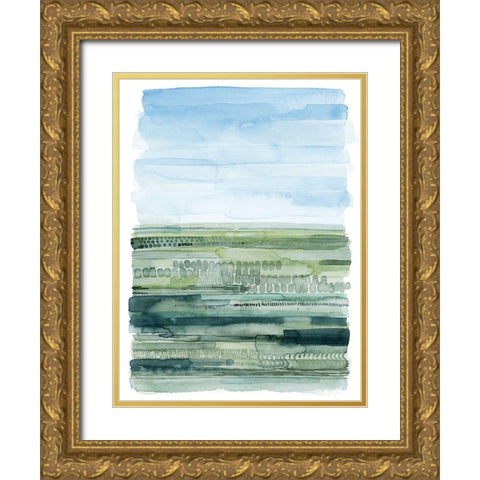 Moor Awakening I Gold Ornate Wood Framed Art Print with Double Matting by Popp, Grace